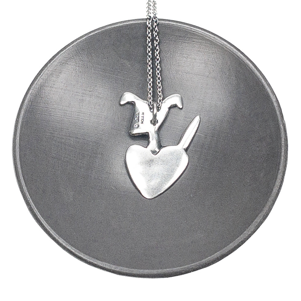 PREORDER SPECIAL! Mama Pocket Pup Necklace (Sterling Silver)