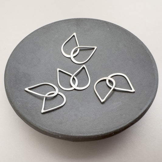 Mermaid Tail Link (Sterling Silver) - 1 pc. (M96)-The Bead Gallery Honolulu