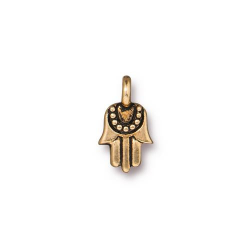 Mini Hamsa Charm (3 Colors Available) - 4 pcs.