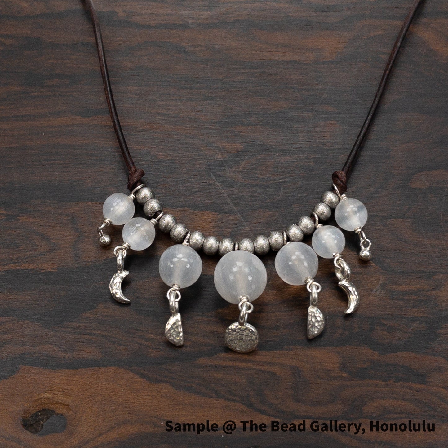 Moon Phases Petite Charm Set (2 Colors Available) - 5 pcs.