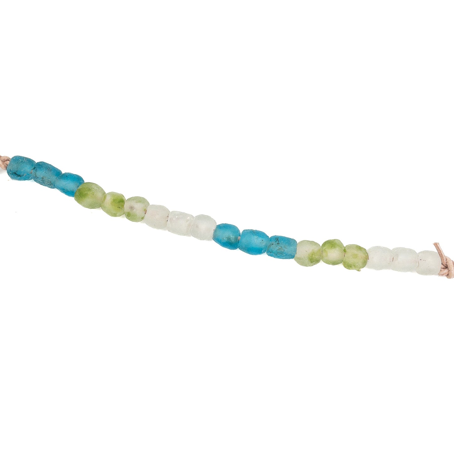 Morning Dew Rustic African Recycled Glass Bead Mix - 18 pcs.