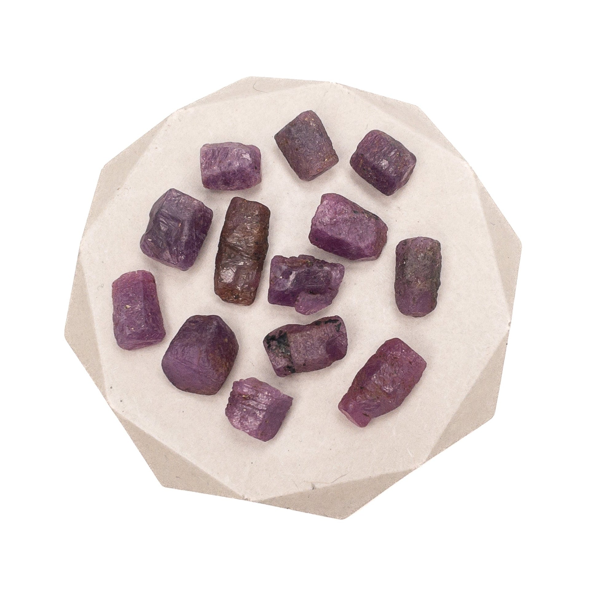 Natural Ruby Raw Crystal Specimen (2 Options) - 1 pc. (TU267)-The Bead Gallery Honolulu