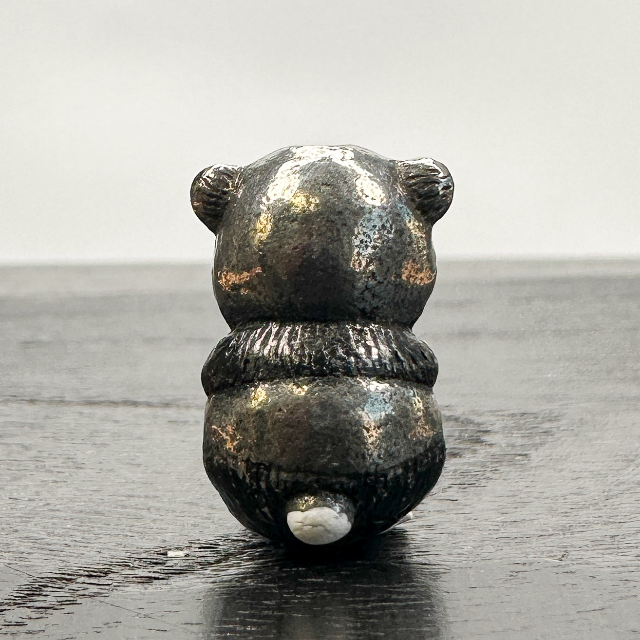 Panda Cutie Bead (Pewter) - 1 pc.-The Bead Gallery Honolulu