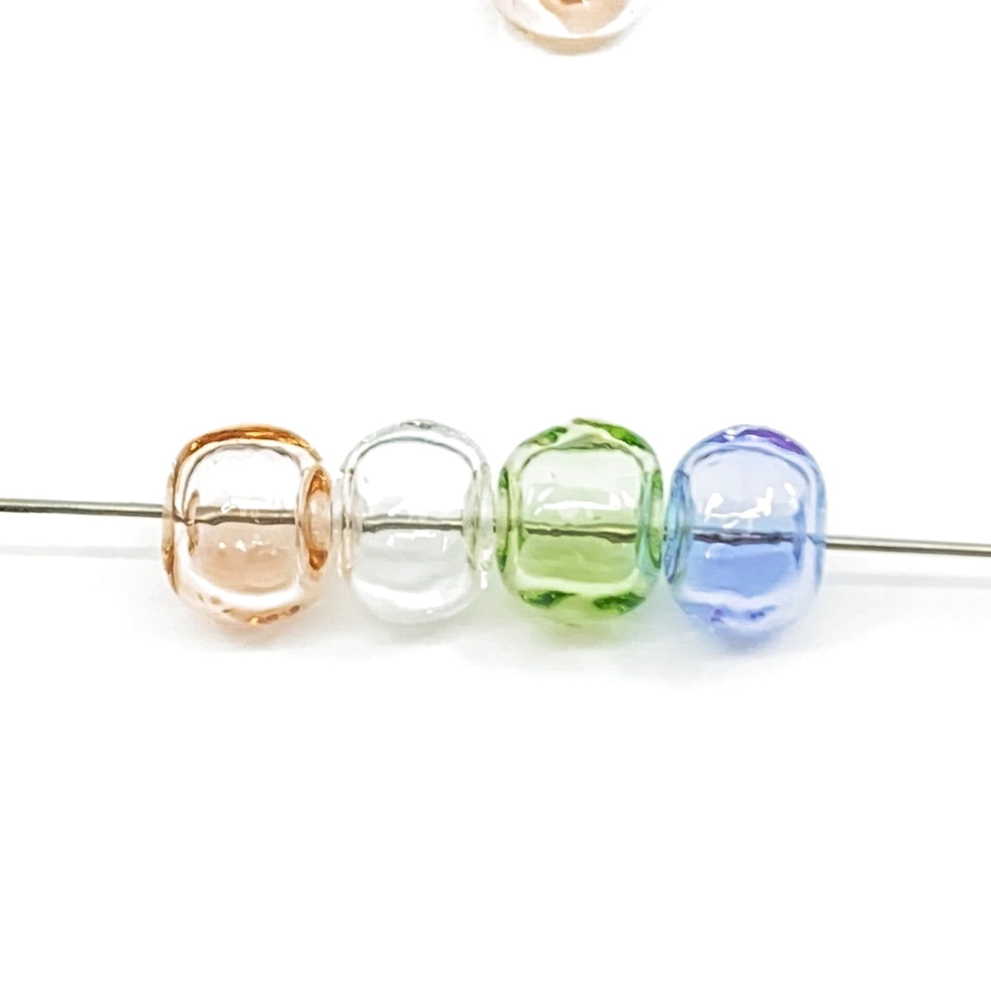 Paradise Glass Handmade Glass - Hollow Beads (5 Colors) - 1 pc.-The Bead Gallery Honolulu