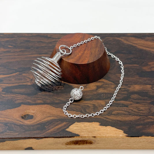 Pendulum Cage (Silver Plated) - 1 pc.