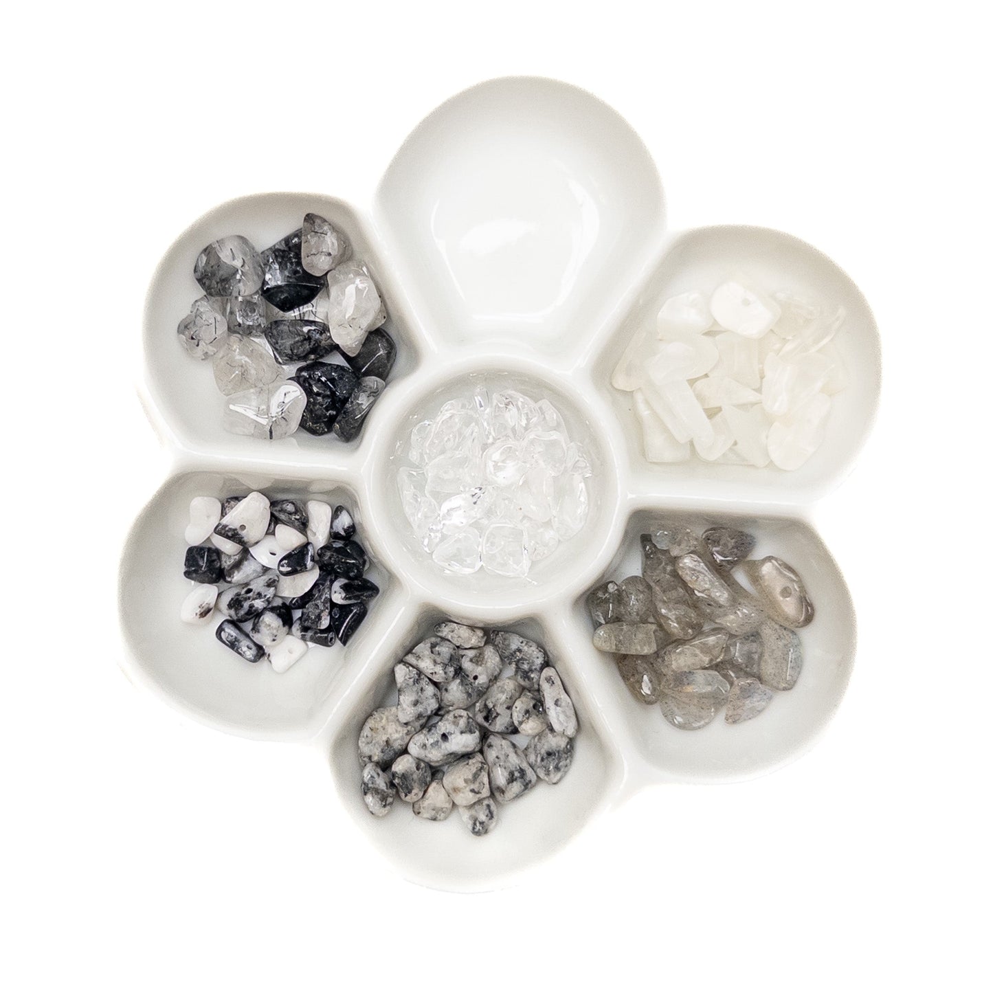 Oreo Gemstone Chips Mix-The Bead Gallery Honolulu