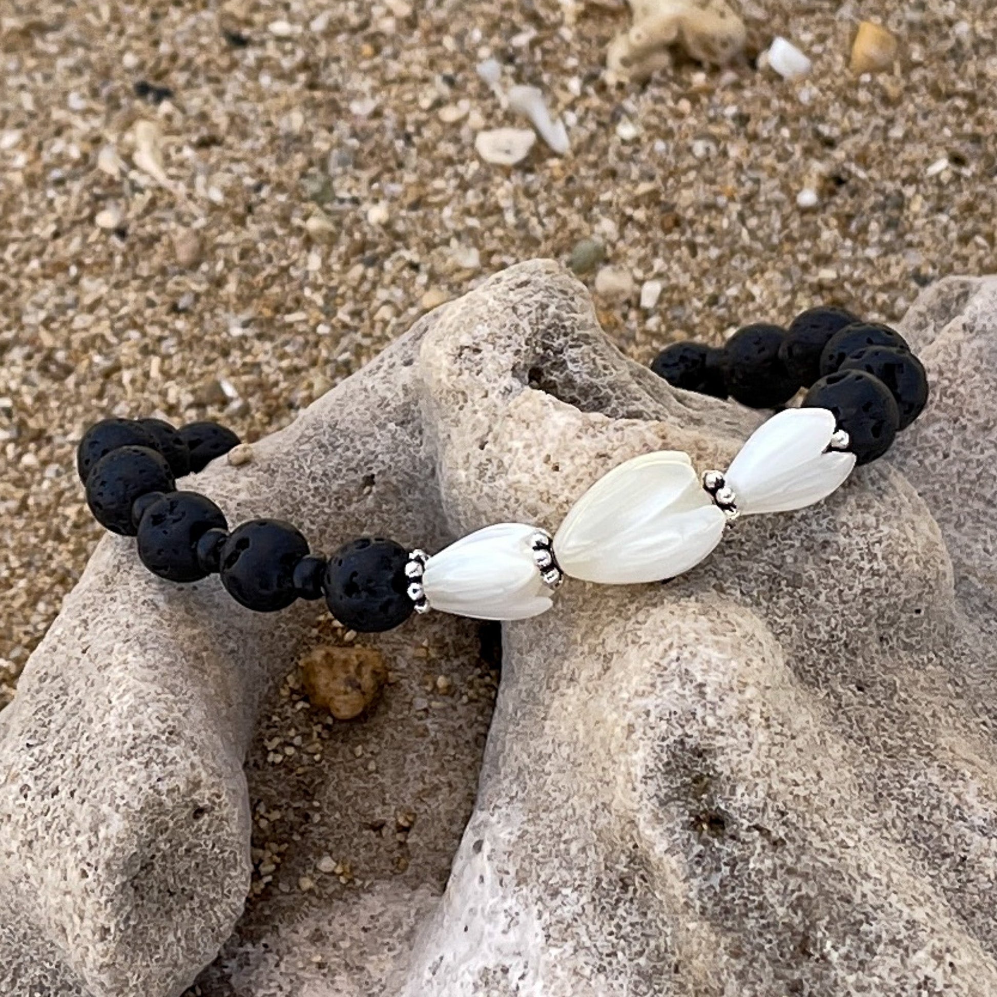 Pikake Flower Bracelet Kit - (KT357)-The Bead Gallery Honolulu