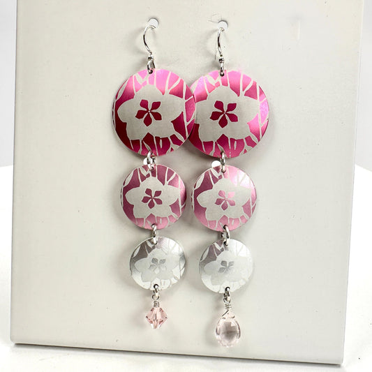 Plum Blossom Disc Mix (4 Colorways ) - 6 pcs. (MIX088)