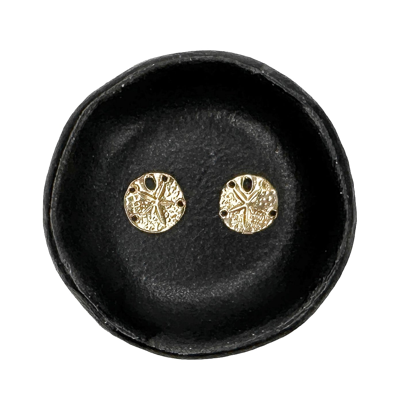 Sand Dollar Charm (Gold Filled) - 1 pc.-The Bead Gallery Honolulu