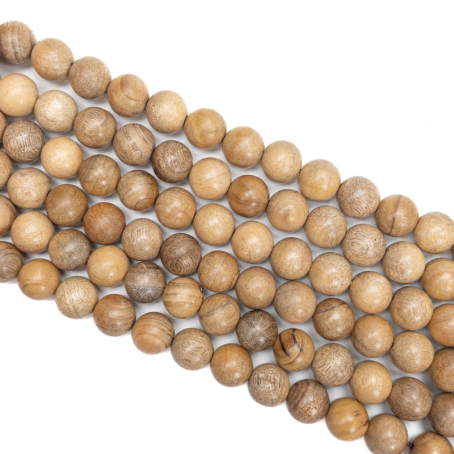 Sandalwood 10mm Round Bead - 15" Strand