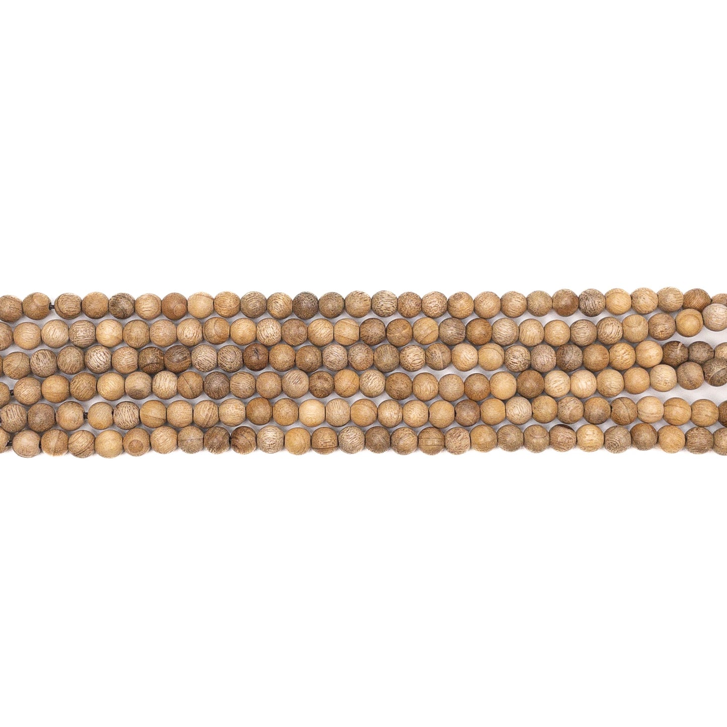 Sandalwood 6mm Round Bead - 15.5" Strand