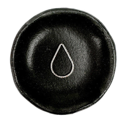 Silk Droplet Link (Sterling Silver) - 1 pc.(M704)-The Bead Gallery Honolulu