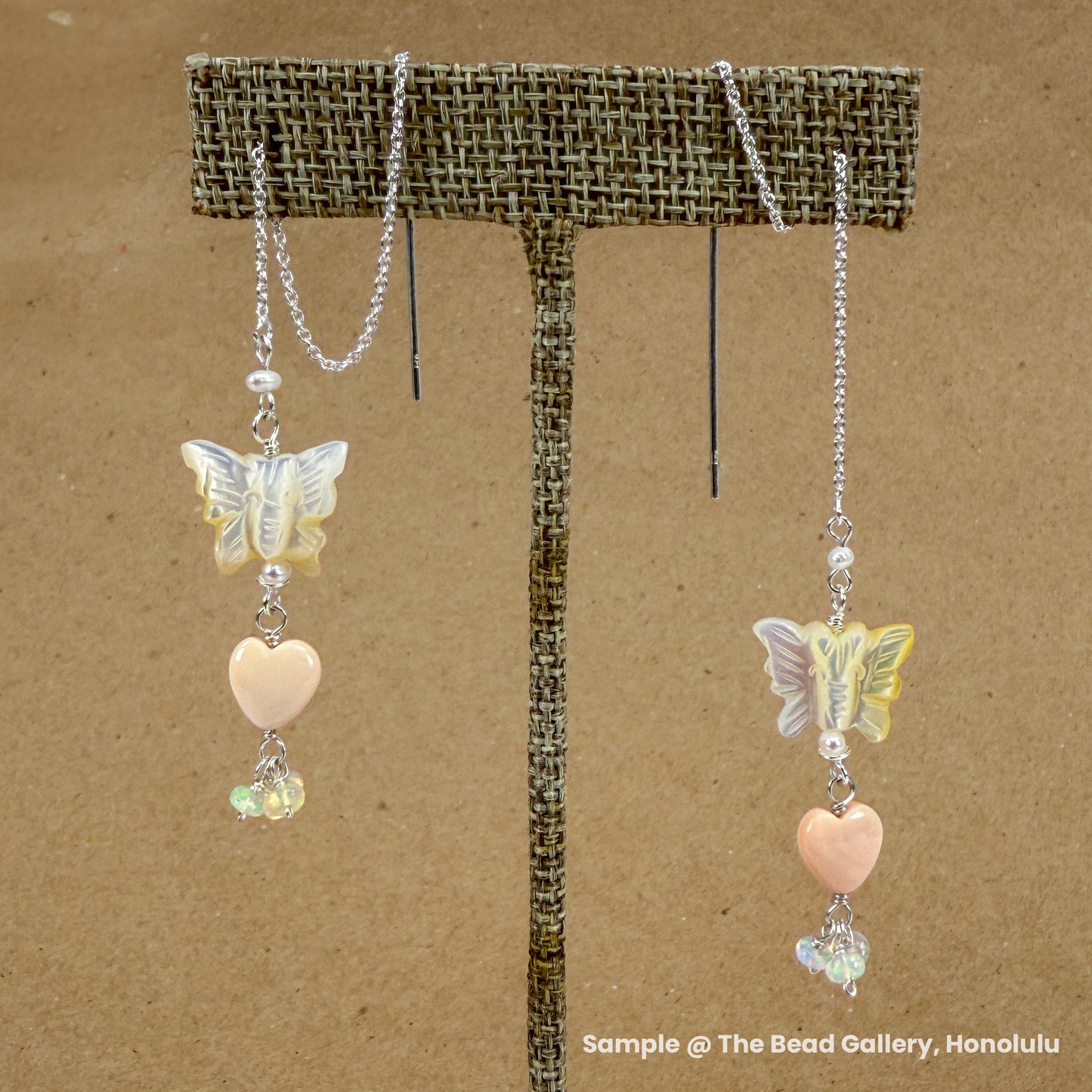 Simple 3" Threader Earring (Sterling Silver) - 1 pair (S67)-The Bead Gallery Honolulu