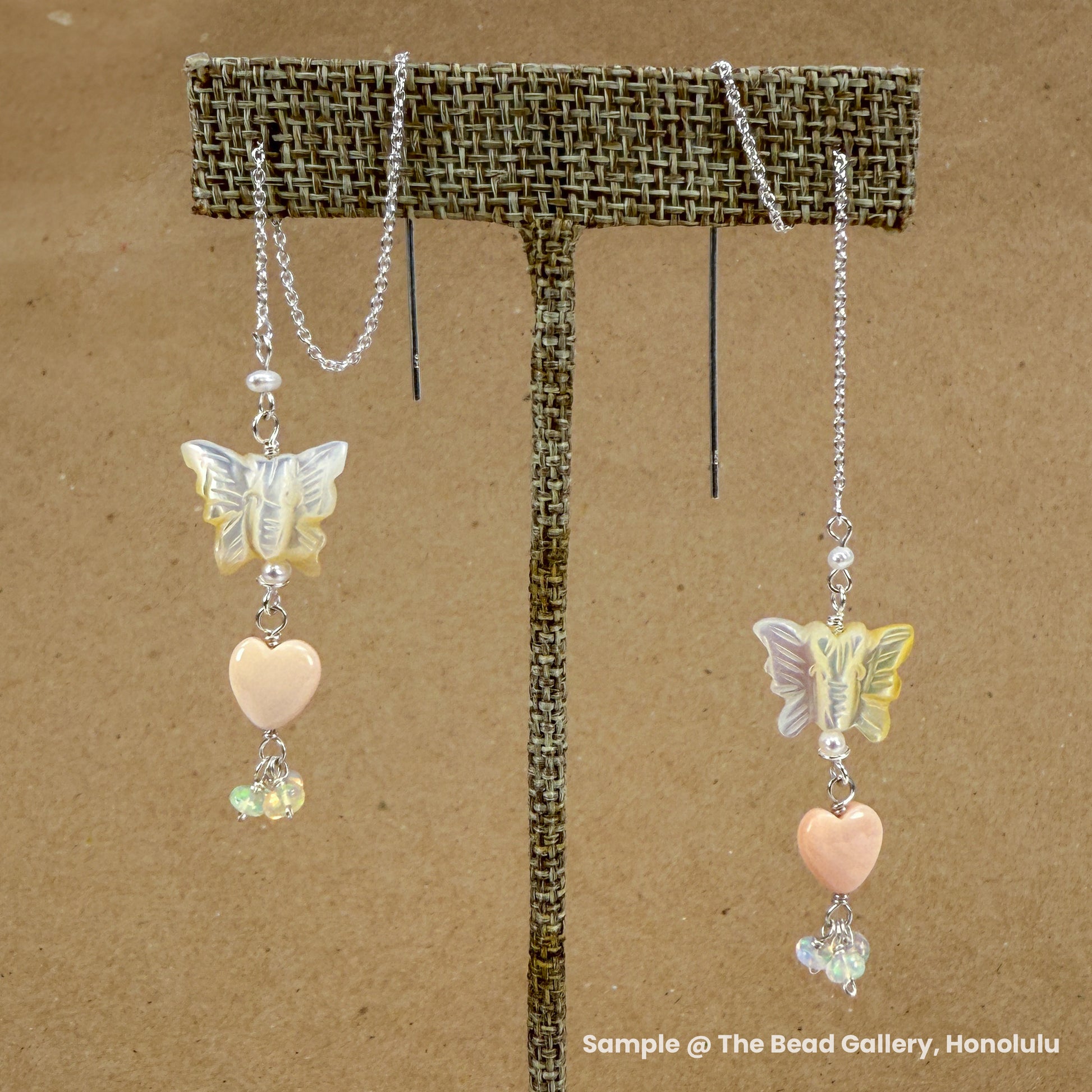 Simple 3" Threader Earring (Sterling Silver) - 1 pair (S67)-The Bead Gallery Honolulu