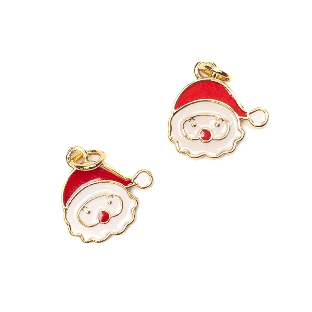 Small Saint Nick Charm (18k Gold Plated) - 1 pcs.
