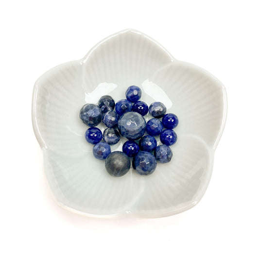 Sodalite Round Bead Mix - 19 pcs.-The Bead Gallery Honolulu