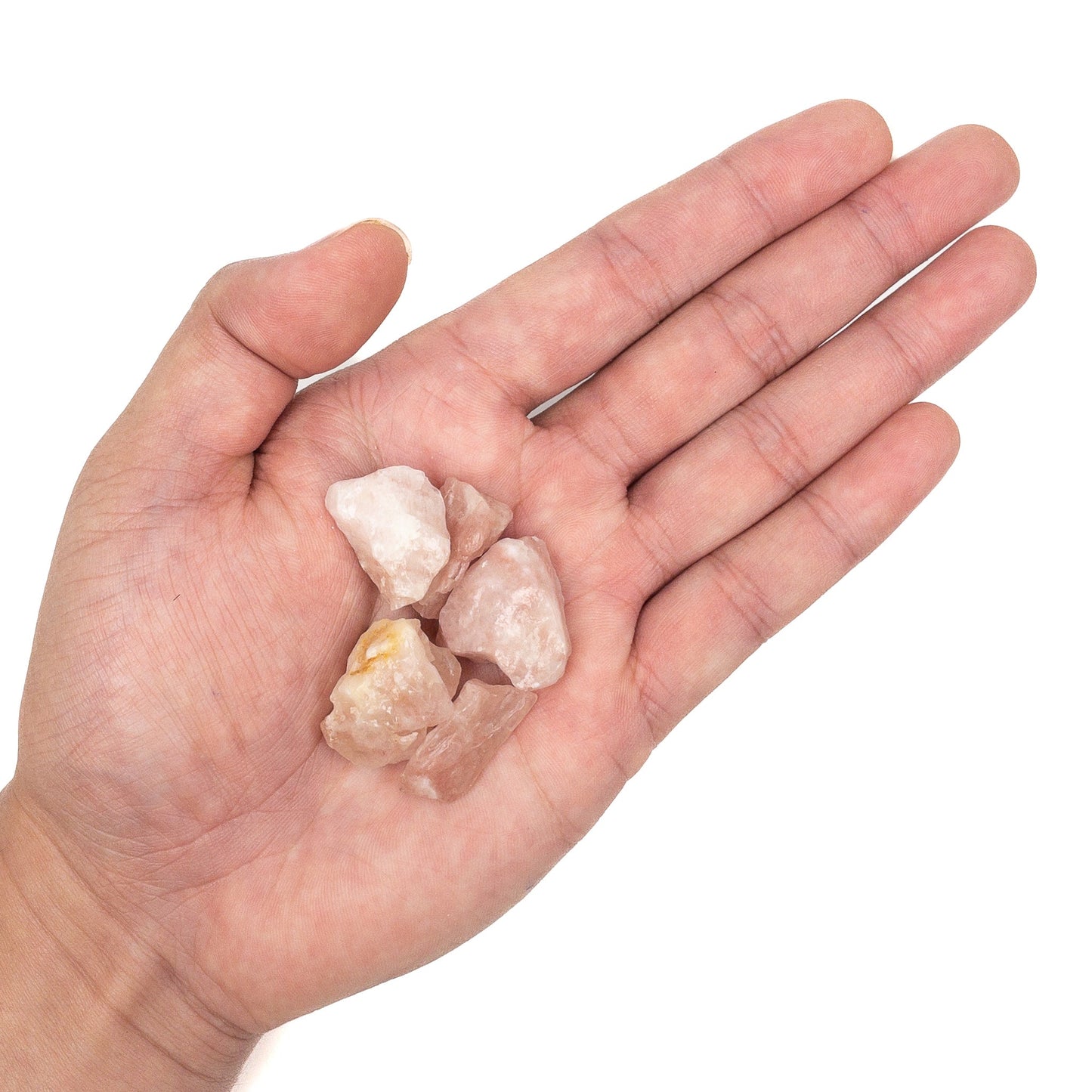 Strawberry (Pink) Calcite Small Chunky Rough Specimen - 3 pcs.