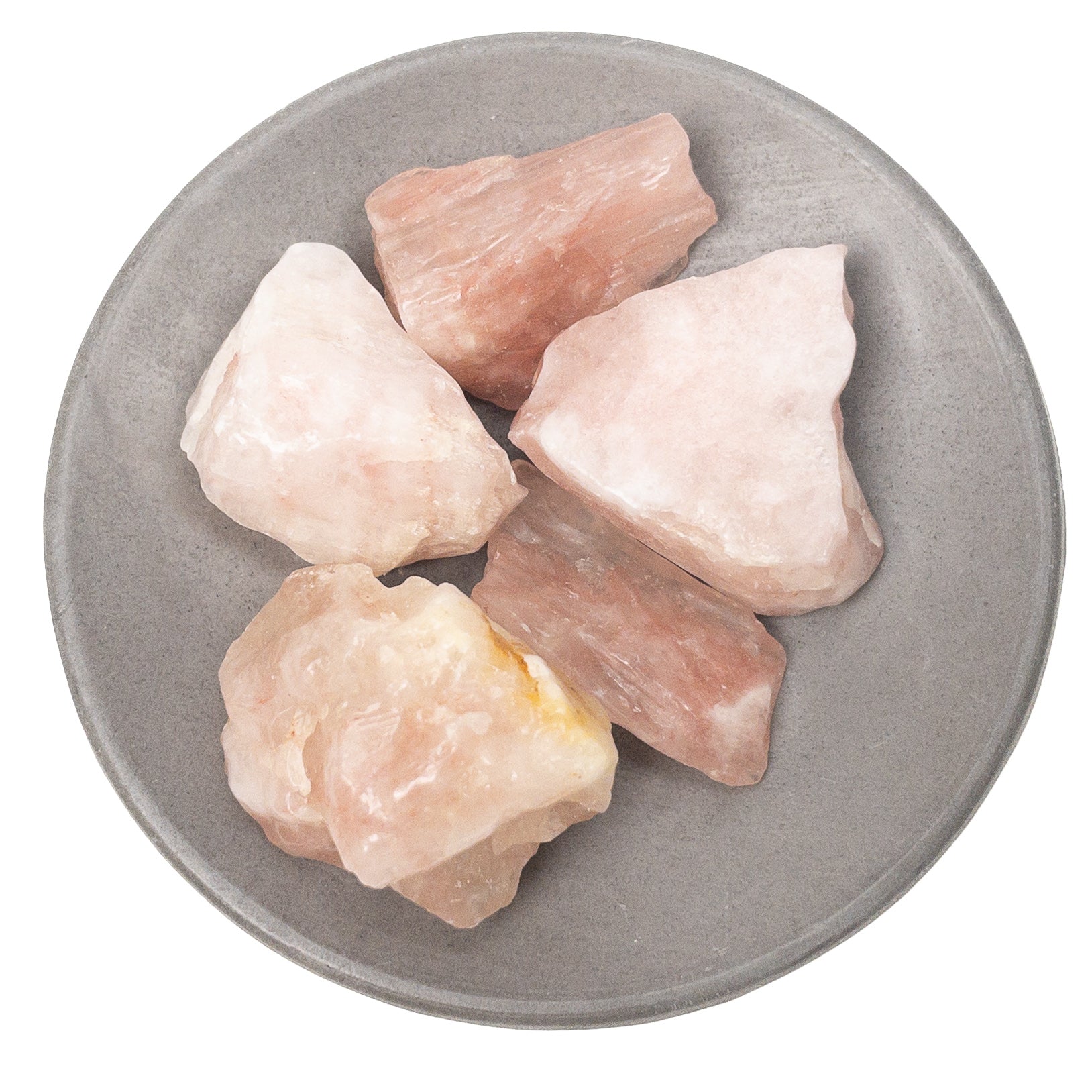 Strawberry (Pink) Calcite Small Chunky Rough Specimen - 3 pcs.