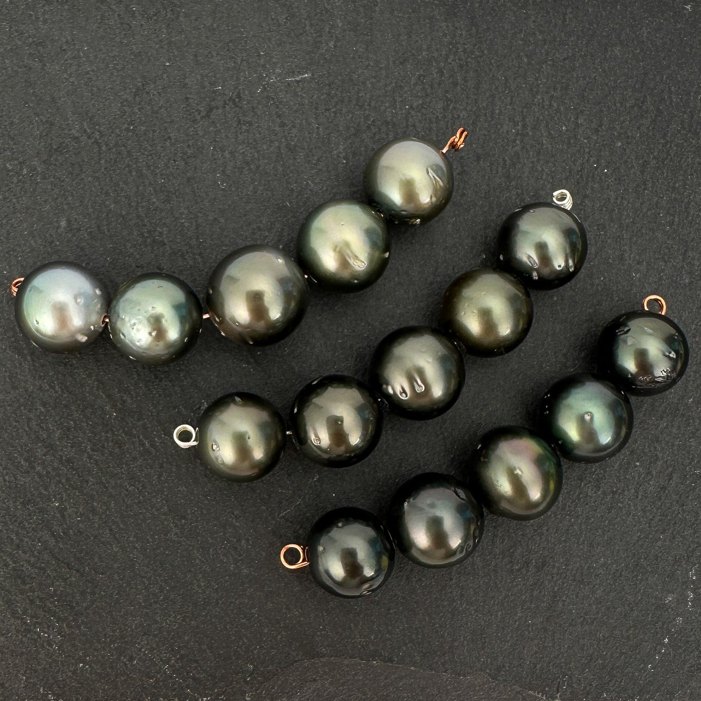 Tahitian Pearl Beads Coordinating Set - 5 pcs. (P2912)