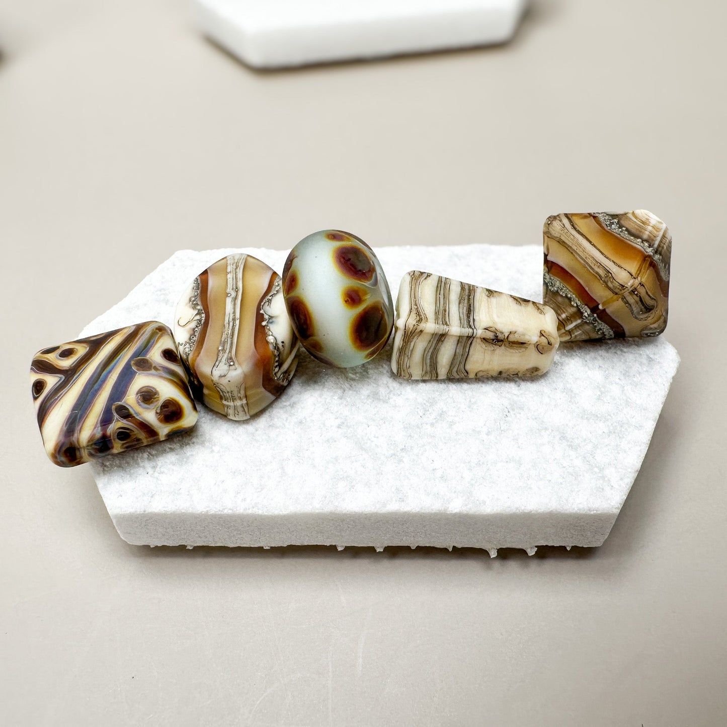 Tenessa Handmade Glass Bead Sets (Limited!!)! - 5 pcs. (LB281)