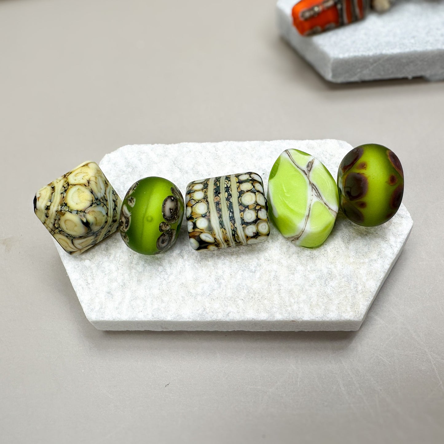 Tenessa Handmade Glass Bead Sets (Limited!!)! - 5 pcs. (LB281)