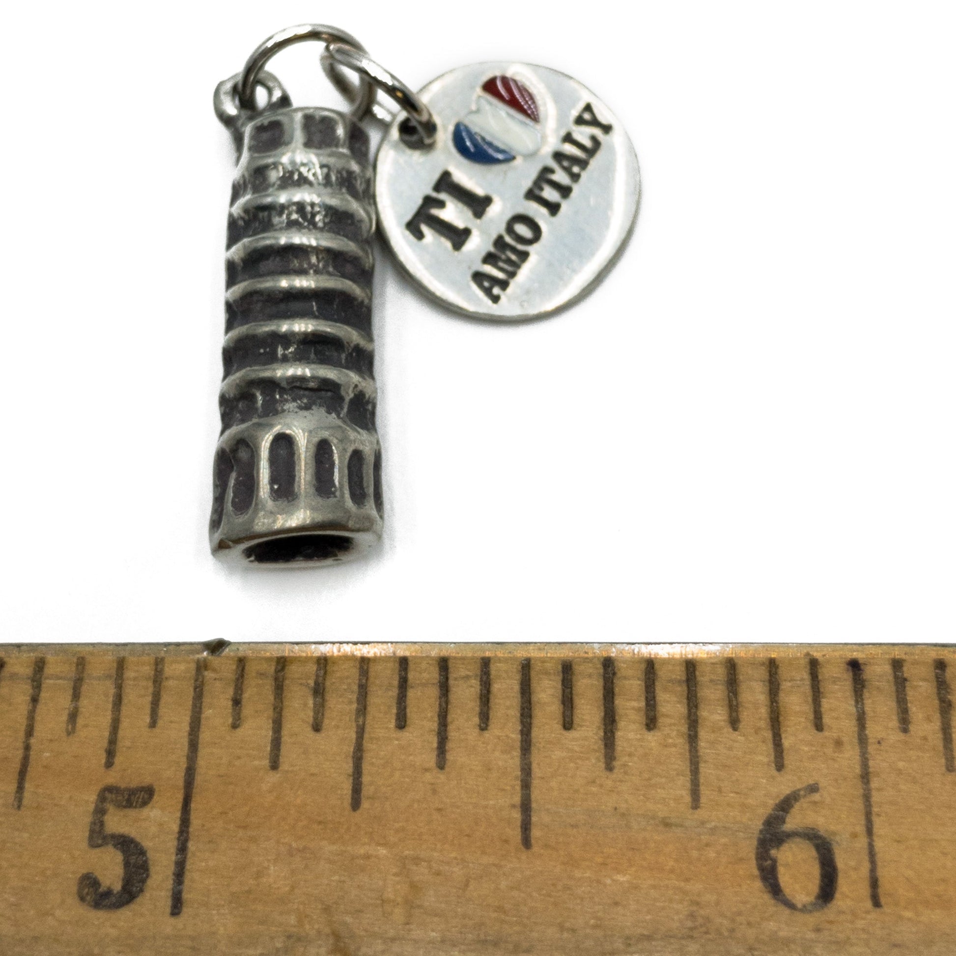 Ti Amo Italy Travel Charm - 1 pc. (M1054)-The Bead Gallery Honolulu