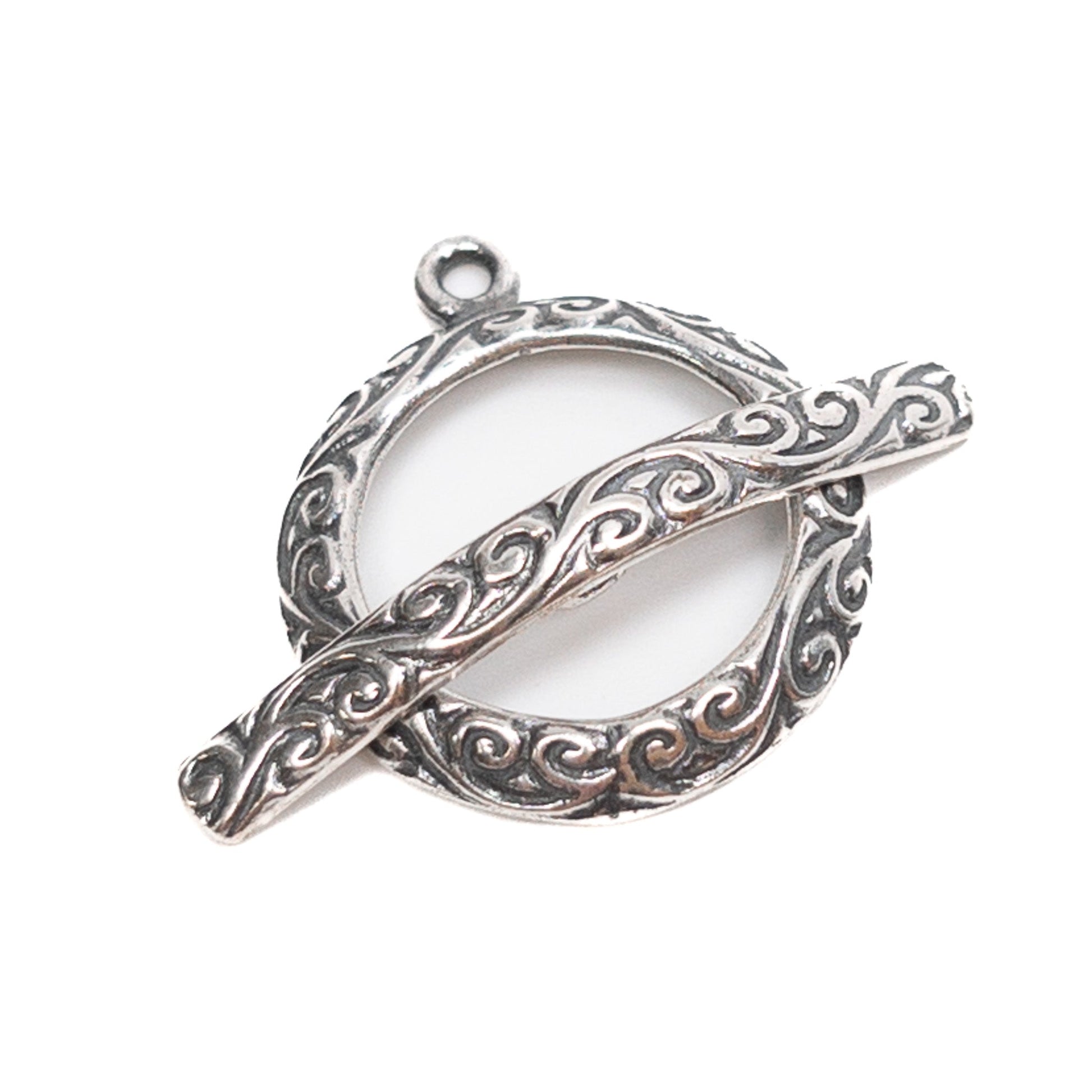 Trellis Toggle (Sterling Silver) - 1 set