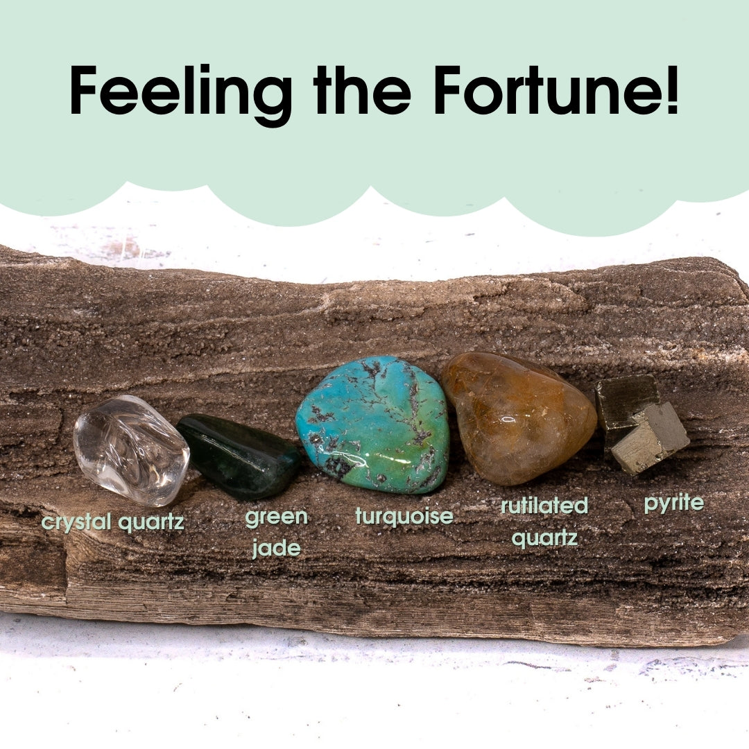 Tumbled Gem Set: Feeling the Fortune