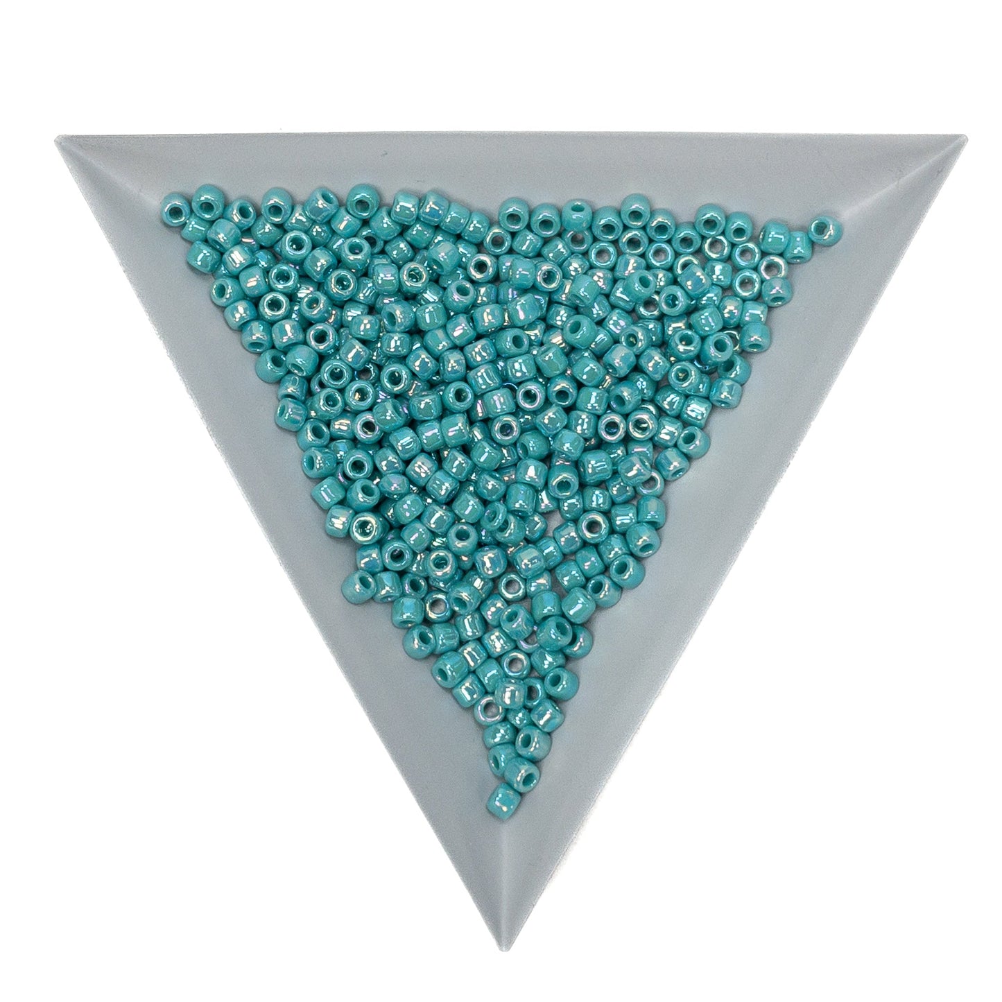 Turquoise Rainbow Seed Bead - Matsuno 8/0