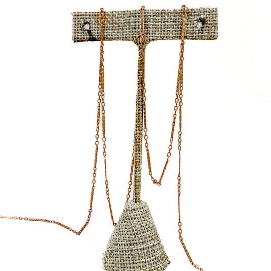 Vintage Fancy Bar & Link Chain - Copper Tone (1 Inch/CB39)-The Bead Gallery Honolulu