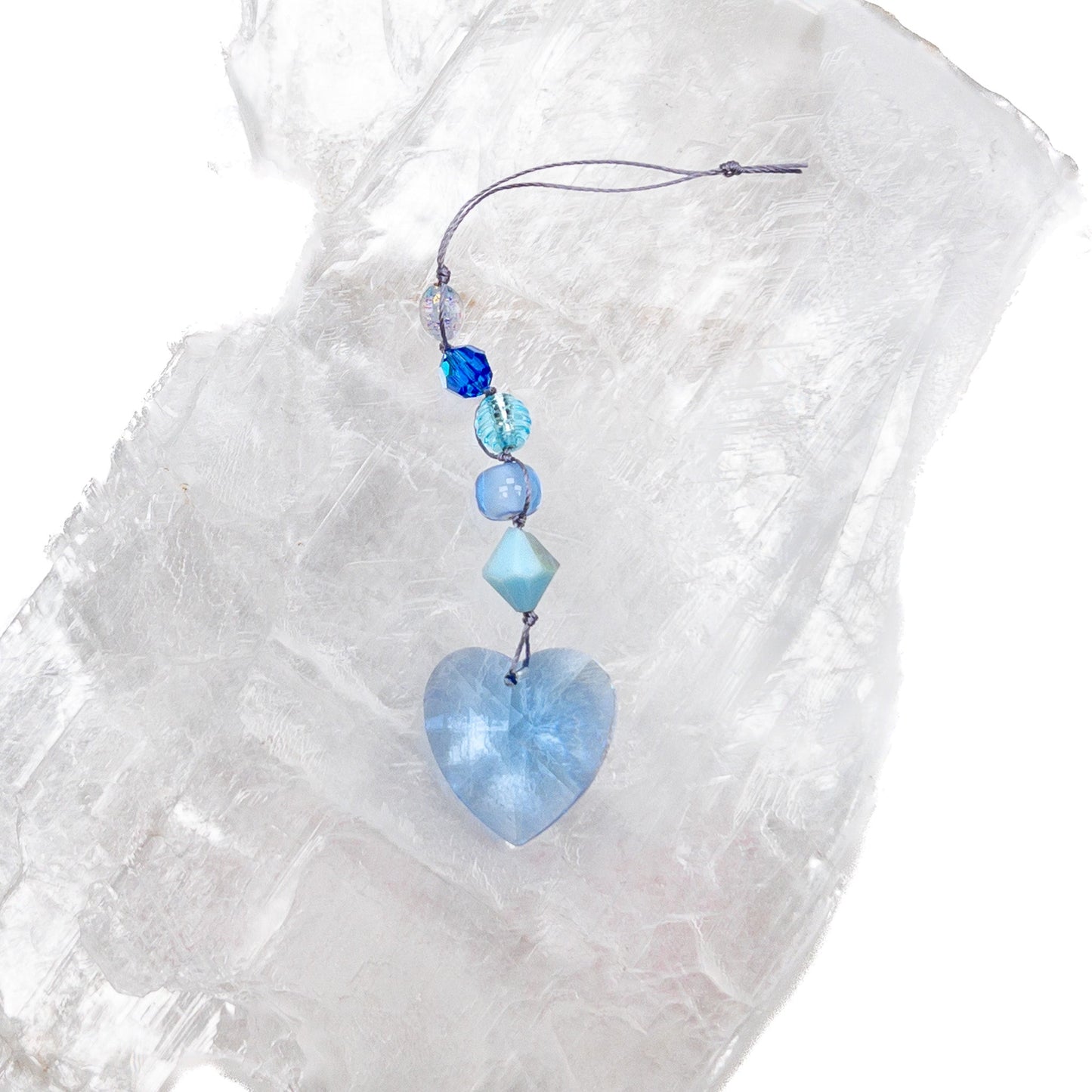 Vintage Happy Heart Light Catcher Kit (2 Color Options) (KT662/KT663)-The Bead Gallery Honolulu