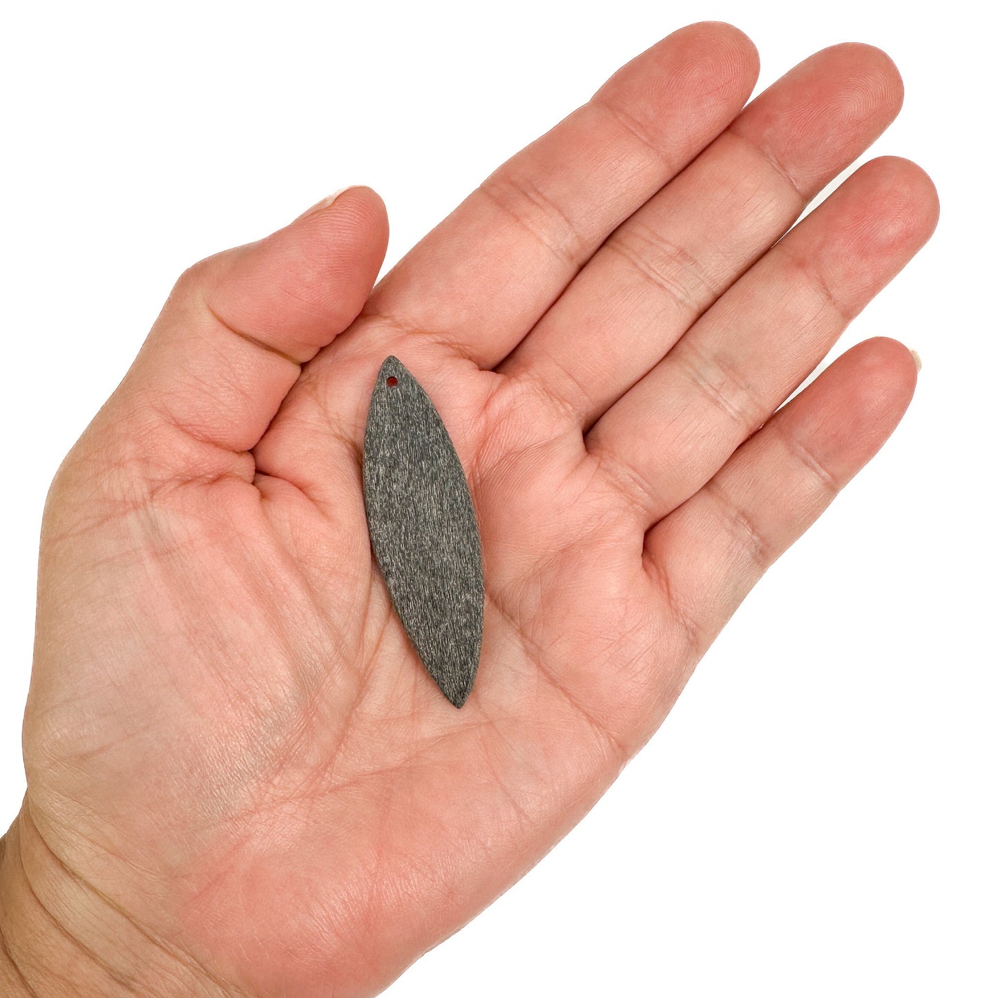 Water Buffalo Horn Marquis Pendant - 1 pc.-The Bead Gallery Honolulu