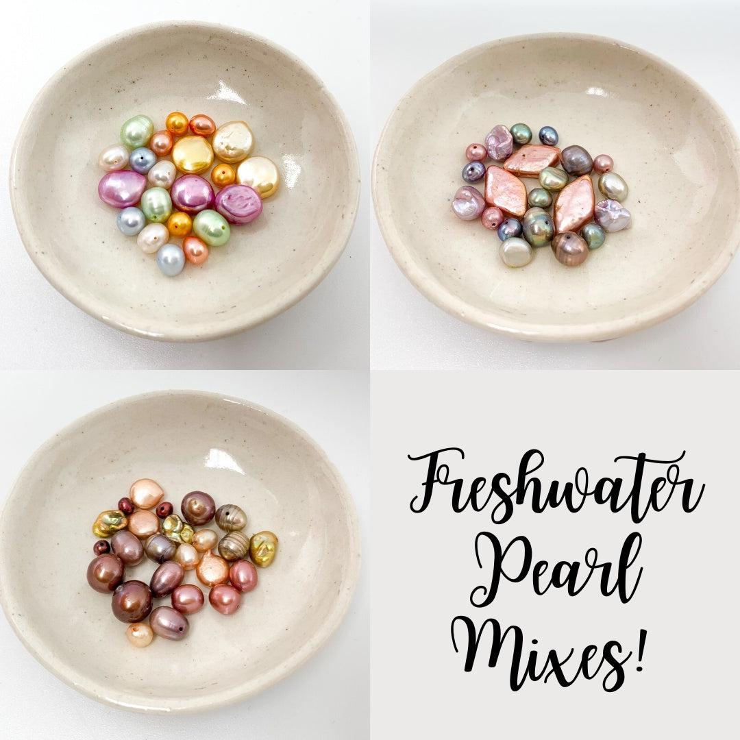 Freshwater Pearl Mixes (2 Color Options Available) - 21 pcs.