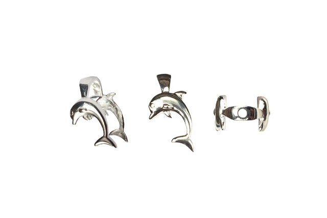 Dolphin Bailcap (2 Metal Options Available) - 1 pc.