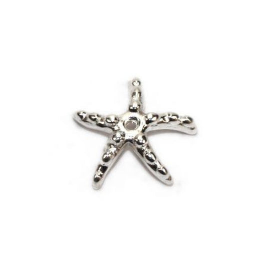 Starfish Bead Cap (3 Metal Options Available) - 1 pc.