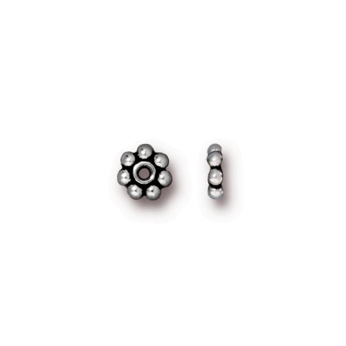 5mm Daisy Spacer Bead (3 Colors Available) - 20 pcs.