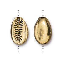 Cutie Cowrie Shell Bead (2 Colors Available) - 2 pc.