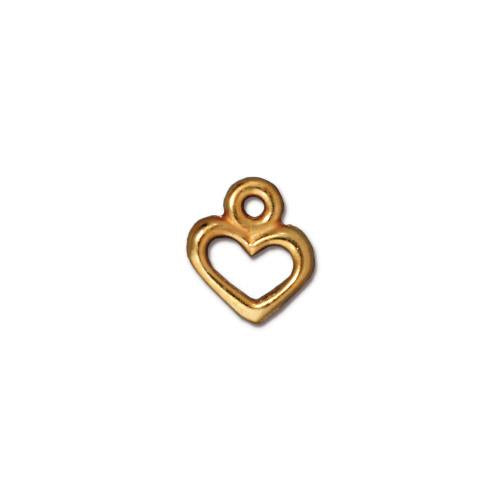 Cutie Heart Charm (2 Colors Available) - 3 pcs.