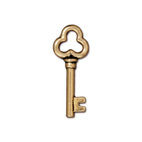 Tiny Clover Key Charm (3 Colors Available) - 3 pcs.