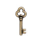Tiny Clover Key Charm (3 Colors Available) - 3 pcs.