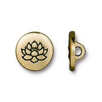 Little Lotus Button (4 Colors Available) - 2 pcs.