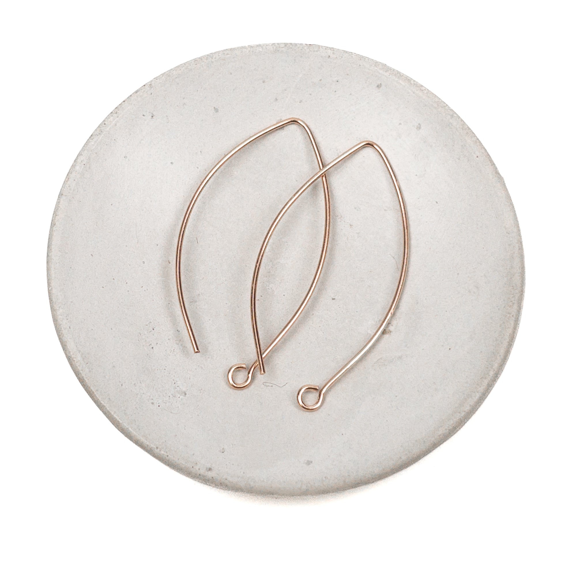 Long Leaf Earwire (3 Metal Options Available) - 1 Pair