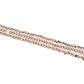 Rose Gold Color Plated Hematine 6mm Star Bead - 7.25" Strand