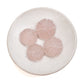 Mixed Quartz Matte Carved Floral Coin Bead (8 Stones Available, Size Varies) - 1 pc.