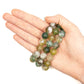 Green Sakura Agate 11.5mm Round Bead - 7.5" Strand-The Bead Gallery Honolulu