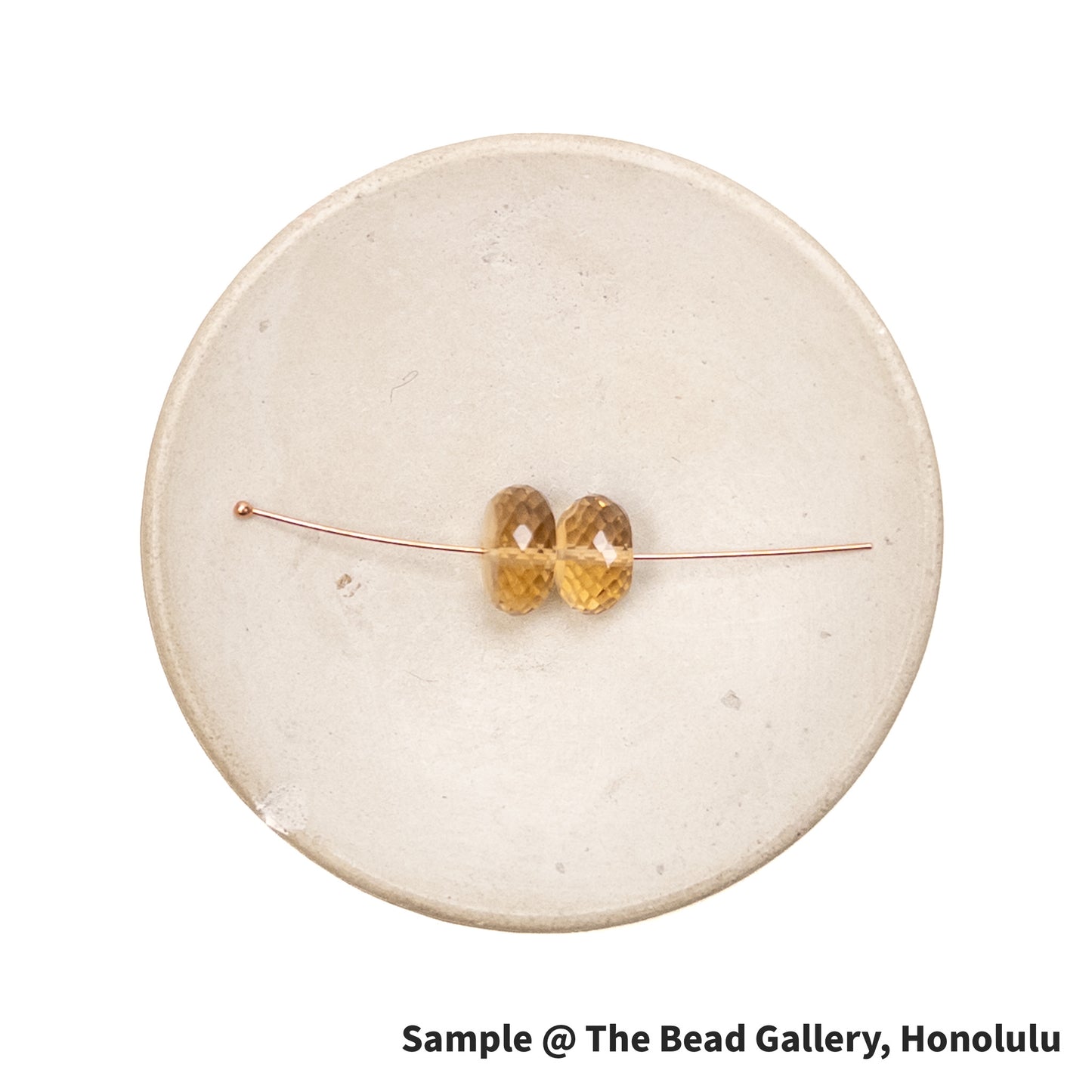 2" 24 Gauge BALL Head Pin Rose Gold Fill - 4 pc.-The Bead Gallery Honolulu