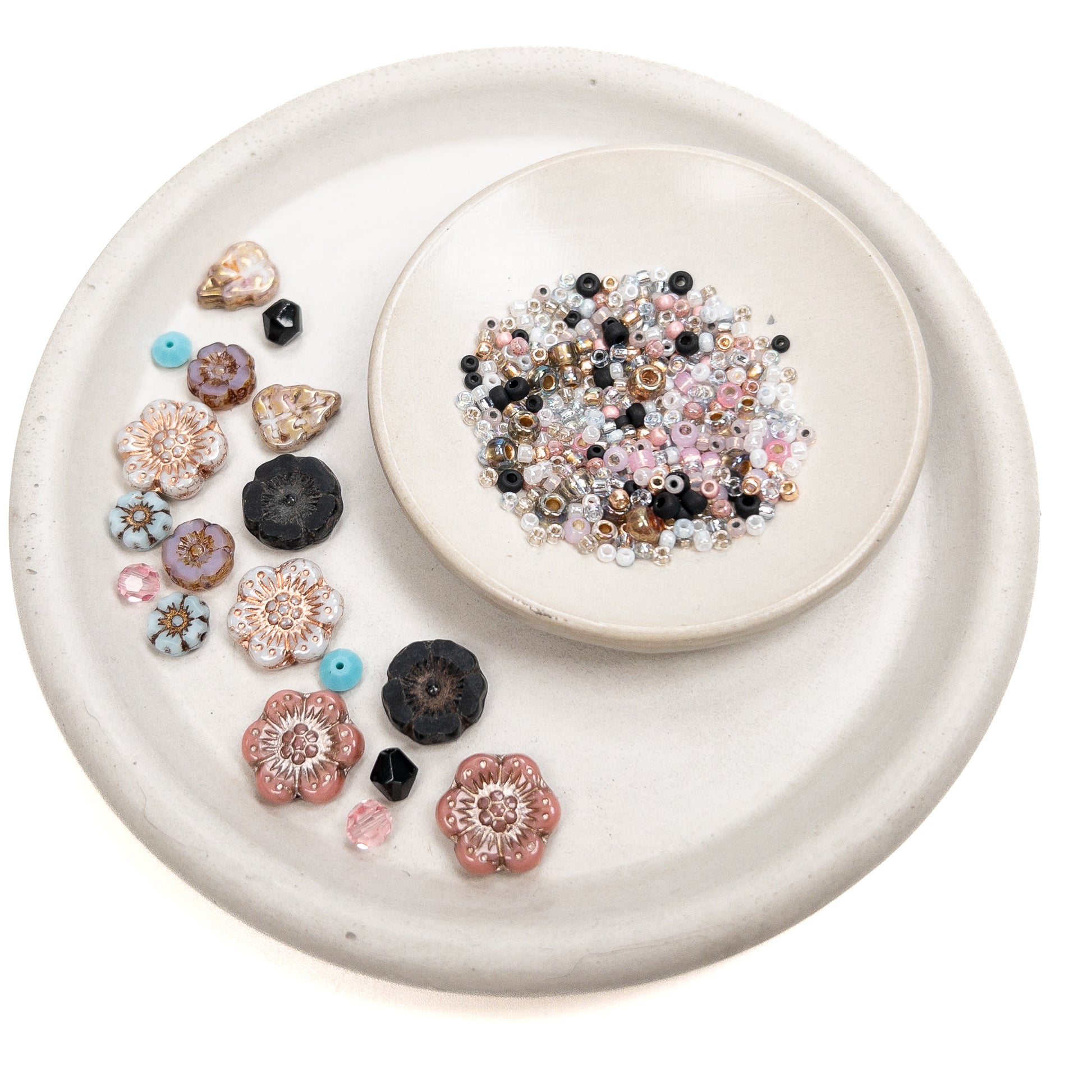 Bag of Blossoms Glass Bead Mix (6 Options Available)