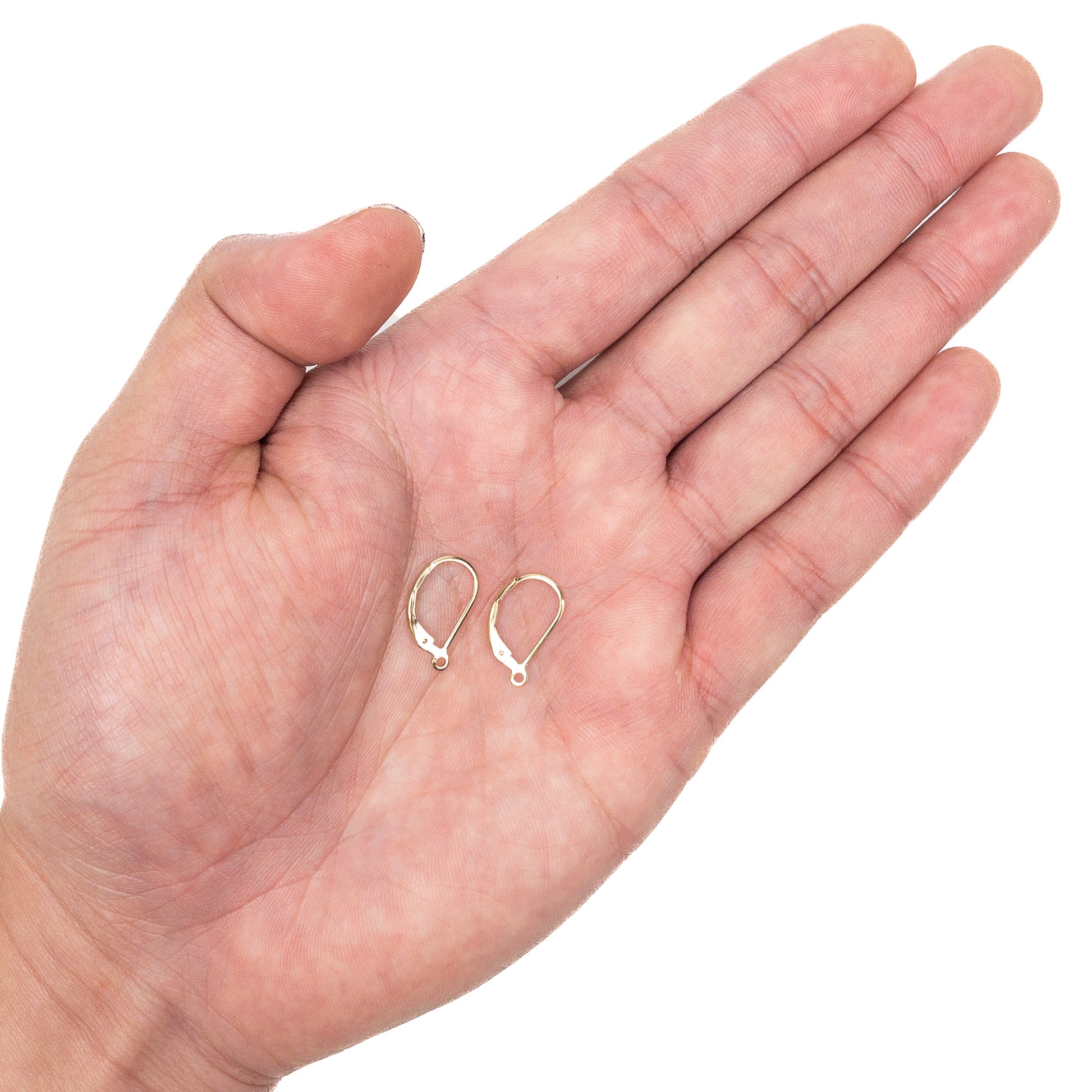 Simple Leverback Earwire (3 Metal Options Available) - 1 pair