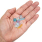 Pastel Rainbow Recycled Glass Mix - 12 pcs.