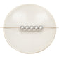 Stardust 6mm Round Large-Hole Bead (Stainless Steel) - 5 pcs.